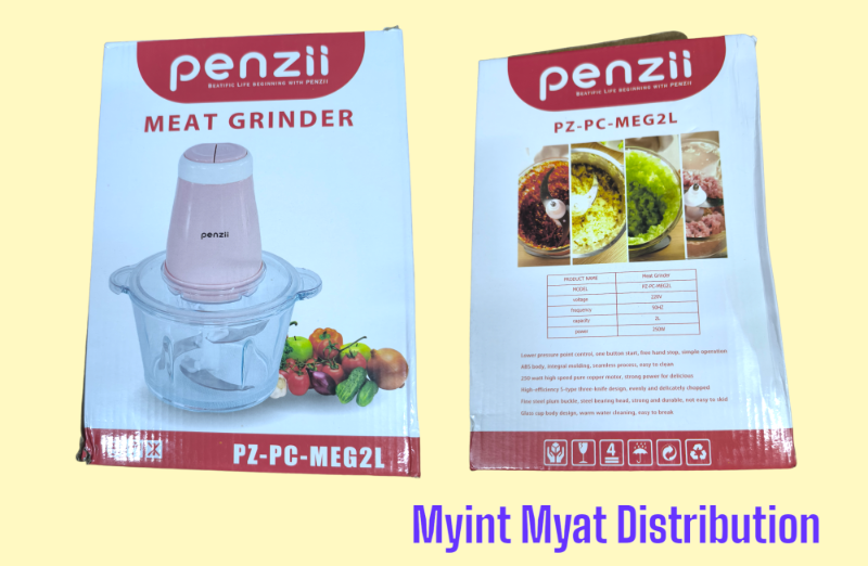 PENZIL ကြိတ်စက် PZ PC BXG 2Liter စတီးအိုး