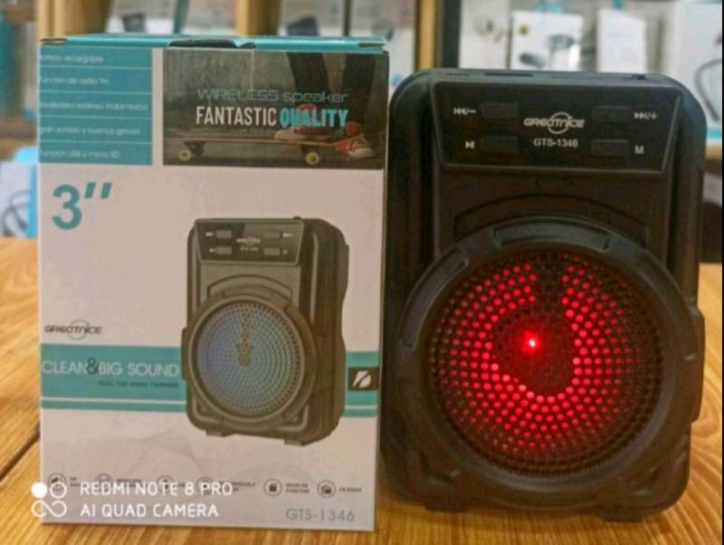 GTS 1346 - 3" Bluetooth Speaker