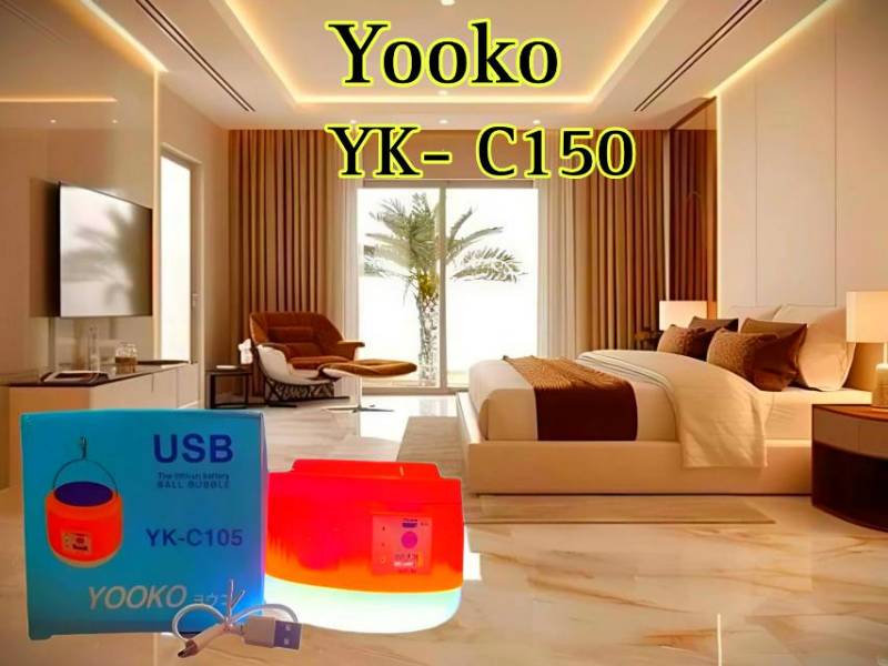 YOOKO YK - C105 Solar အားသွင်း မီးသီး