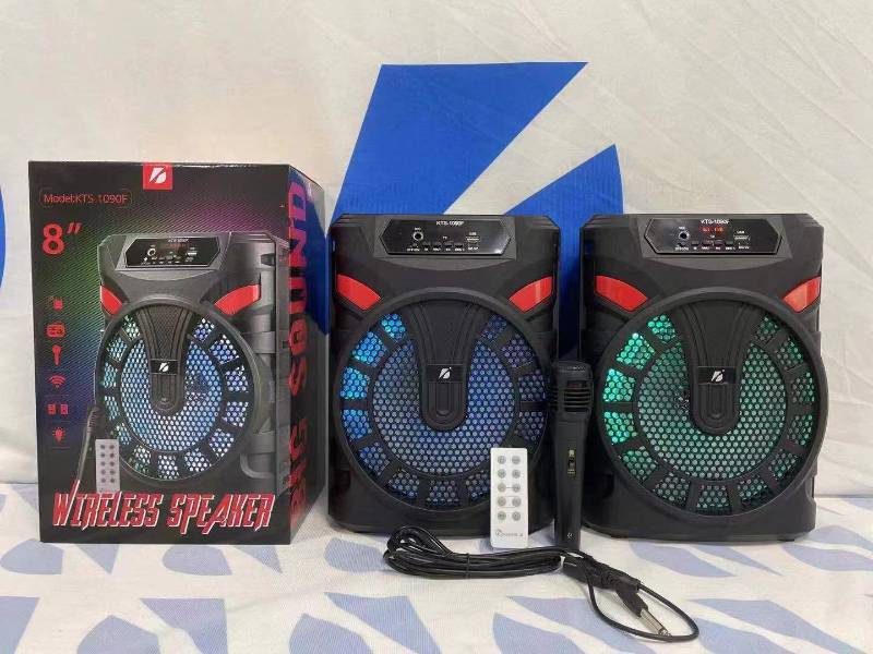 KTS 1090F - 8" Bluetooth Speaker With Mic