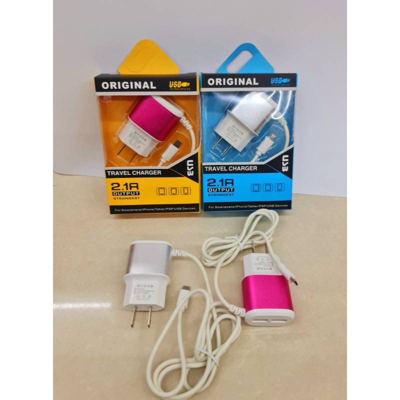 Y15 / 2.1A Charger Set - Micro