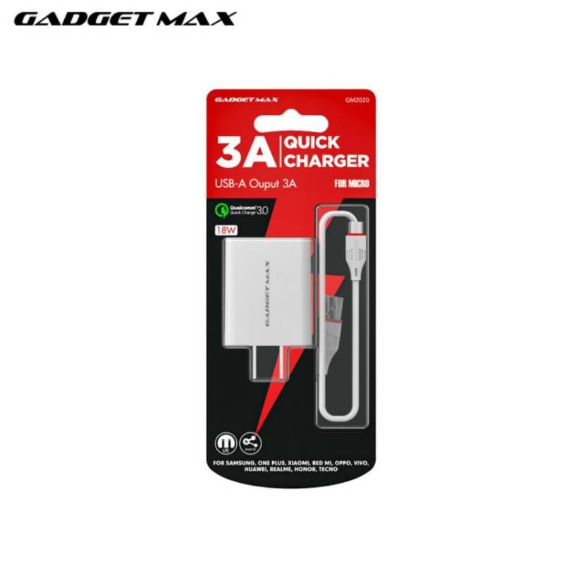 GADGET MAX GM2021 18W Charger Set - Type C