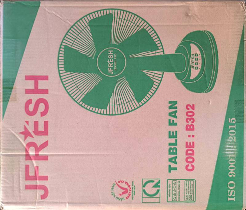 J Fresh B - 302 12" Table Fan