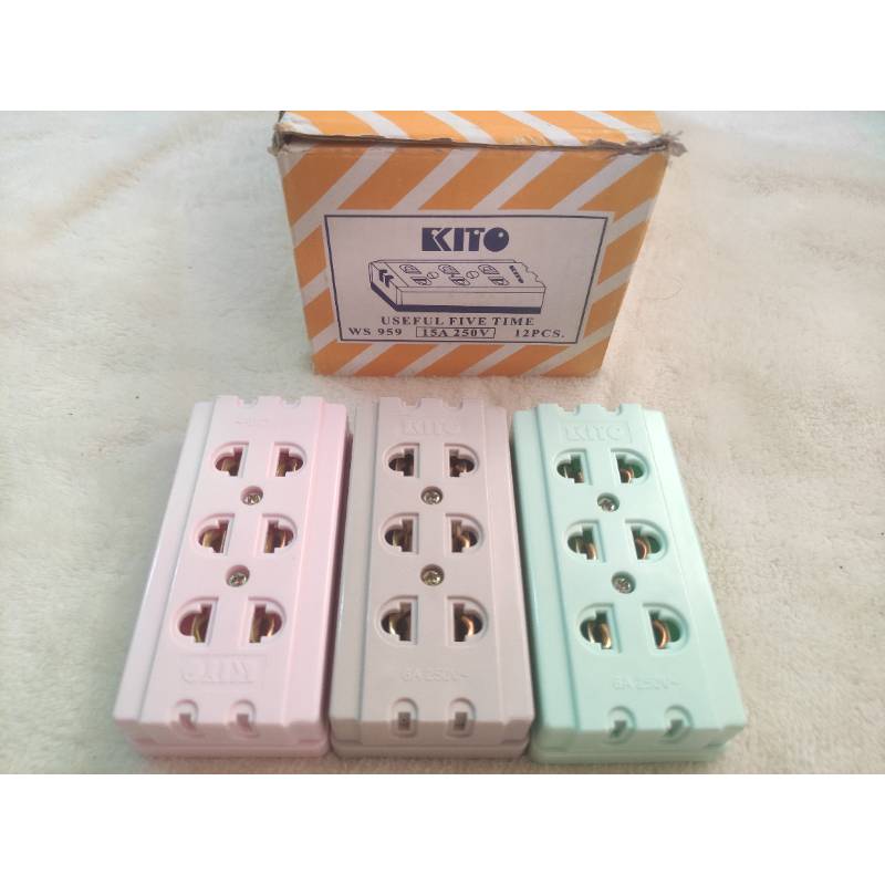 Kito 5Way Sockets - WS 959 (1x12 )