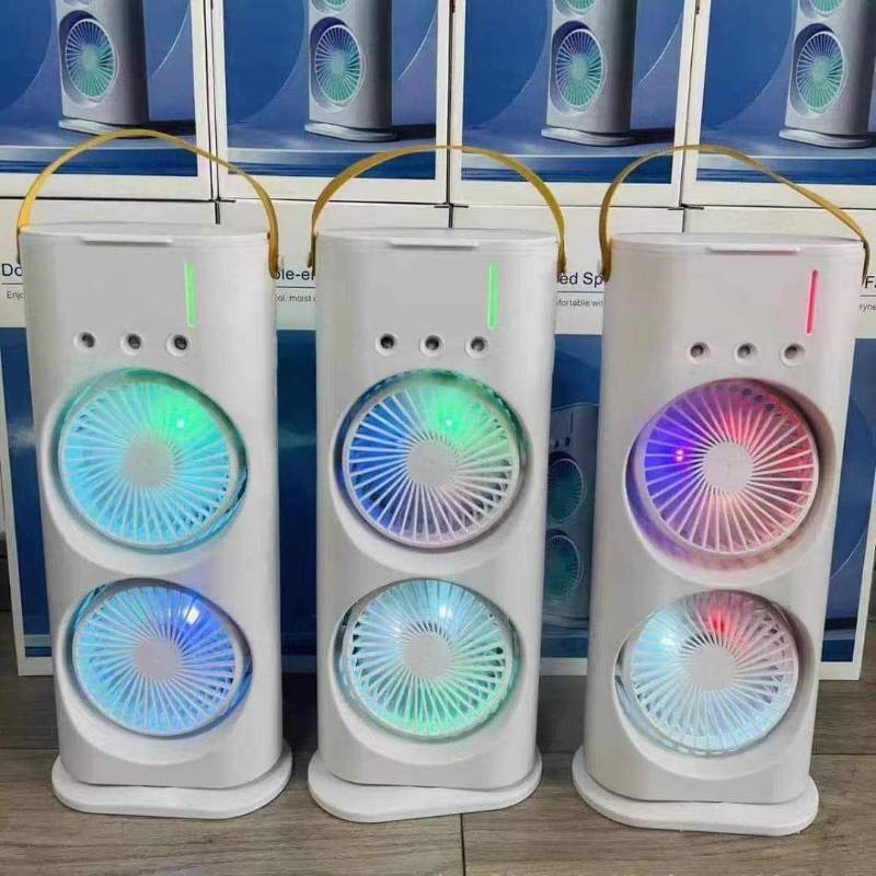 Double Spray Fan - ၂ထပ် အားသွင်း ပန်ကာ