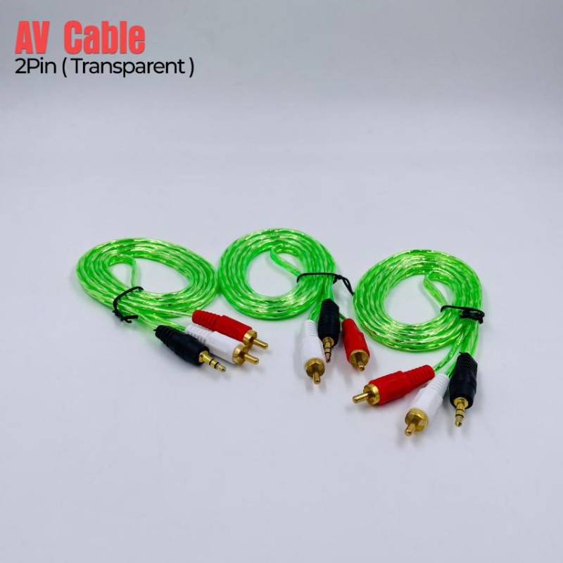 2 to 1 Audio Cable ( Colour )