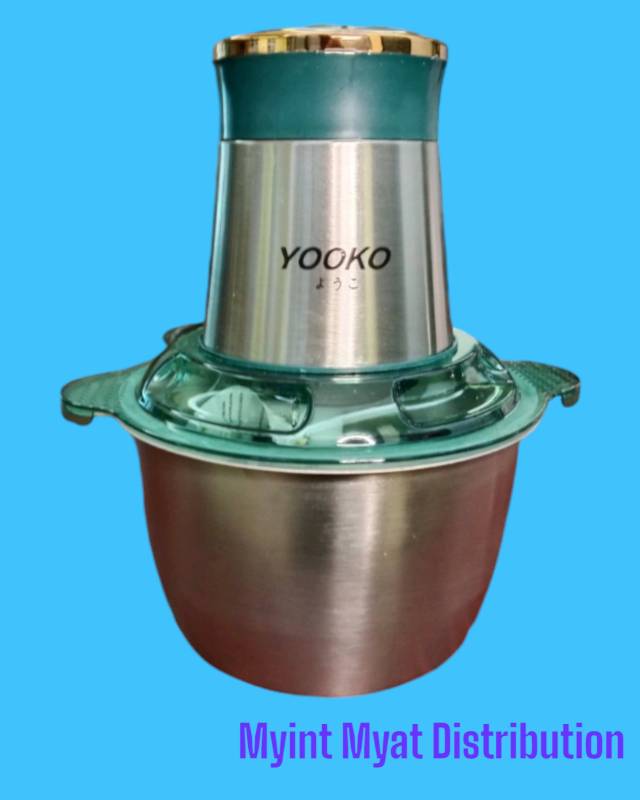 YOOKO ကြိတ်စက် 3L - YK SSMG 3Liter စတီးအိုး