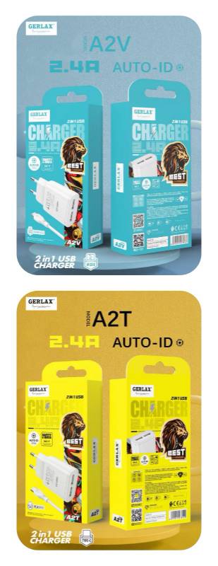 Gerlax A2MT - Type C - Charger Set