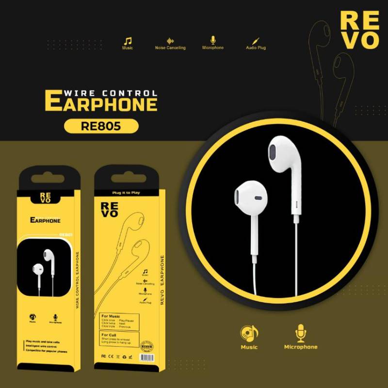 Revo RE805 Wired Earphone