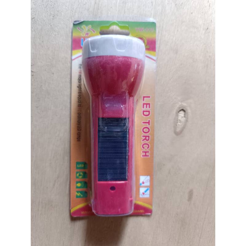 YW - 117 Solar  လက်နှိပ်ဓာတ်မီး