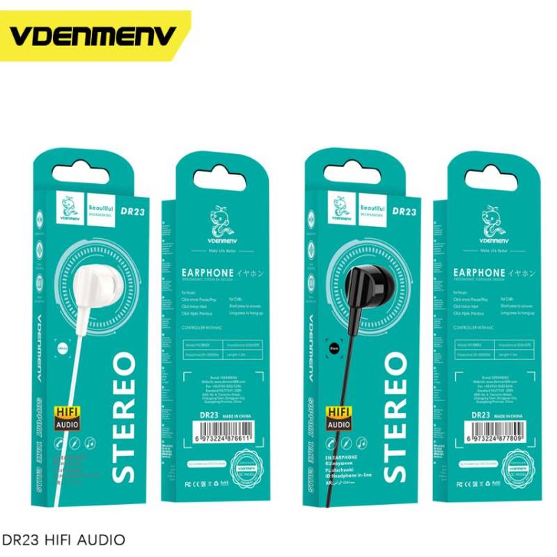 DENMEN DR23  Wired Earphone