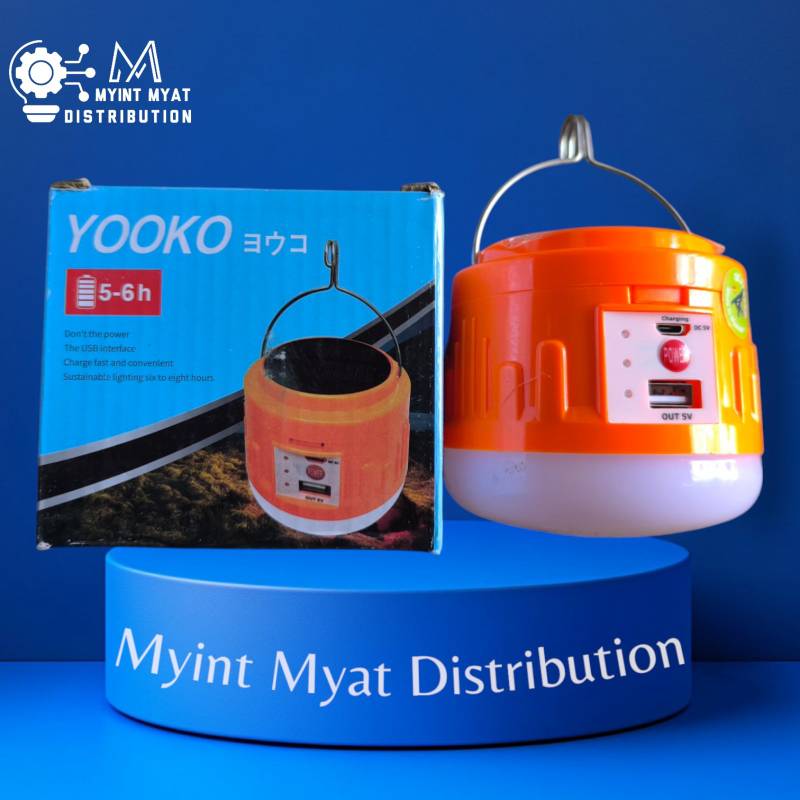 YOOKO YK - C90 Solar အားသွင်း မီးသီး