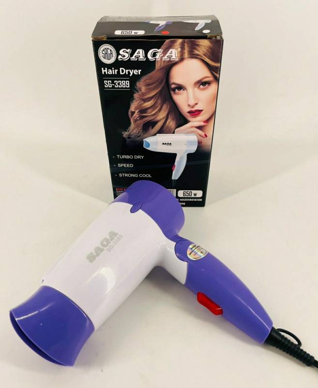 SAGA SG-3389 650W Hair Dryer