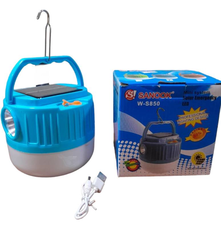 SANOOK WS - 850 Solar အားသွင်းမီးသီး