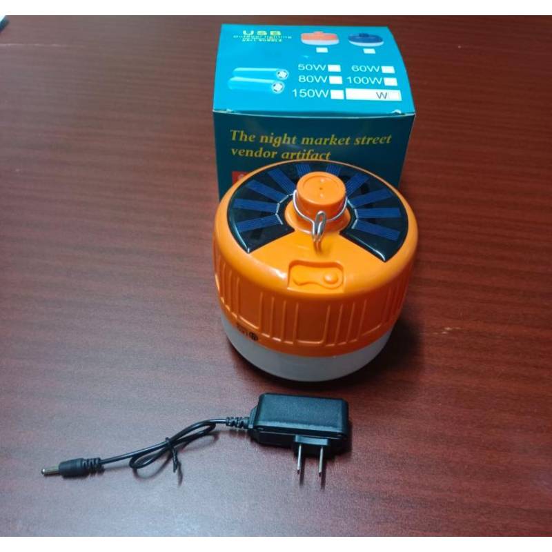 100W Solar အားသွင်းမီးသီး