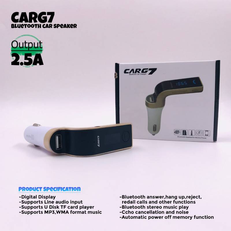 G7 Bluetooth Car Charger