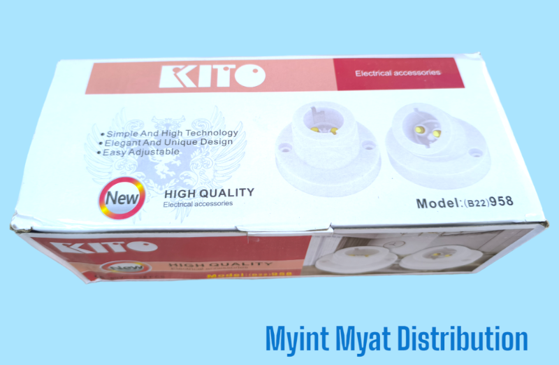 KITO - 958 ဒဲ့+စောင်း Pin ကပ်ခေါင်း ( 1x20 )