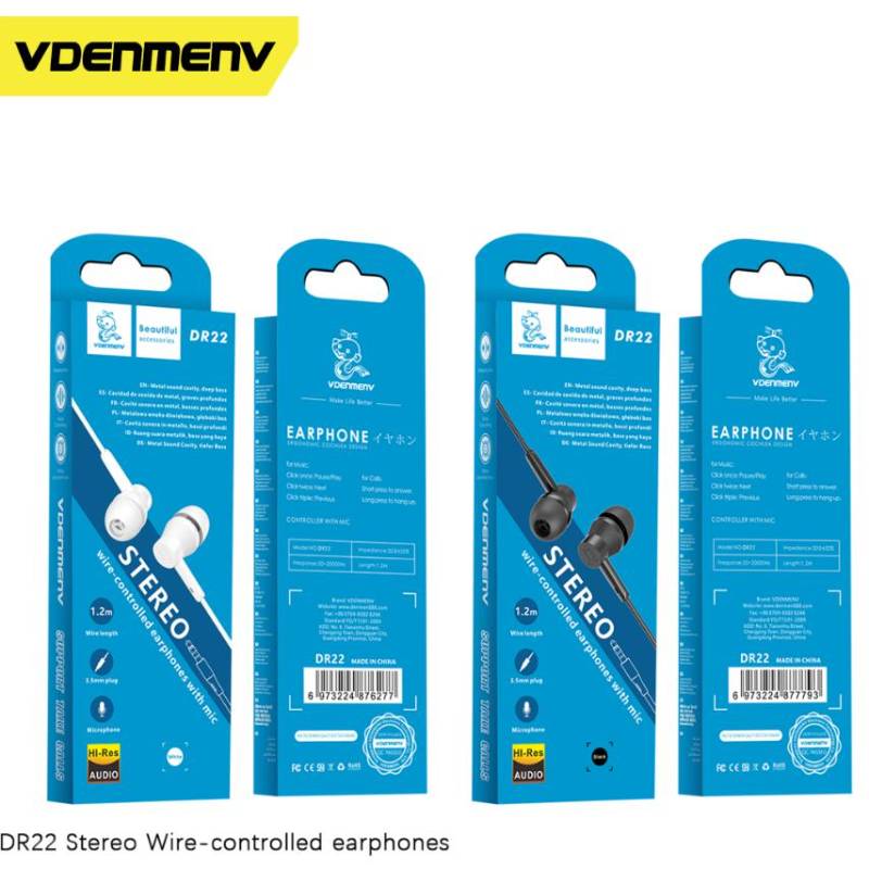 DENMEN DR22  Wired Earphone