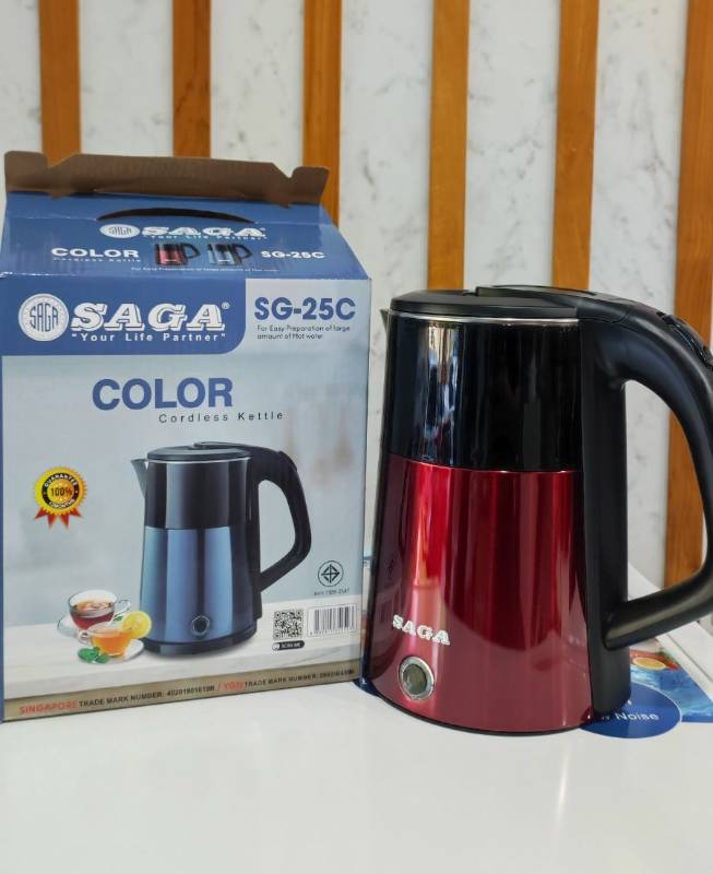 SAGA  SG - 25C စတီးရေနွေးအိုး
