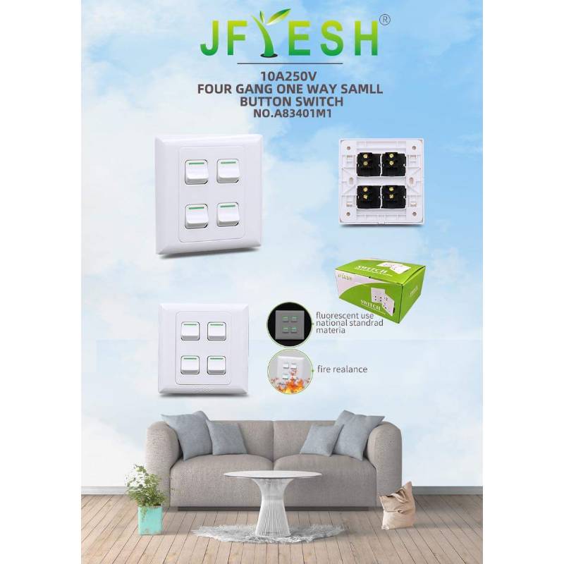J Fresh 4Gang Switch ( 1x10 )
