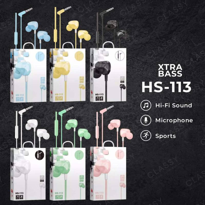 HS - 113 Wired Earphone
