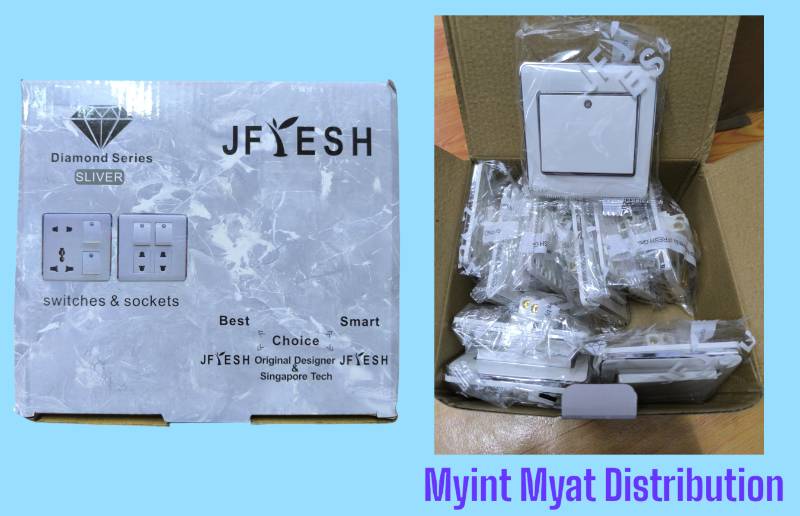 J Fresh - 1Gang Piano Switch - Diamond Series