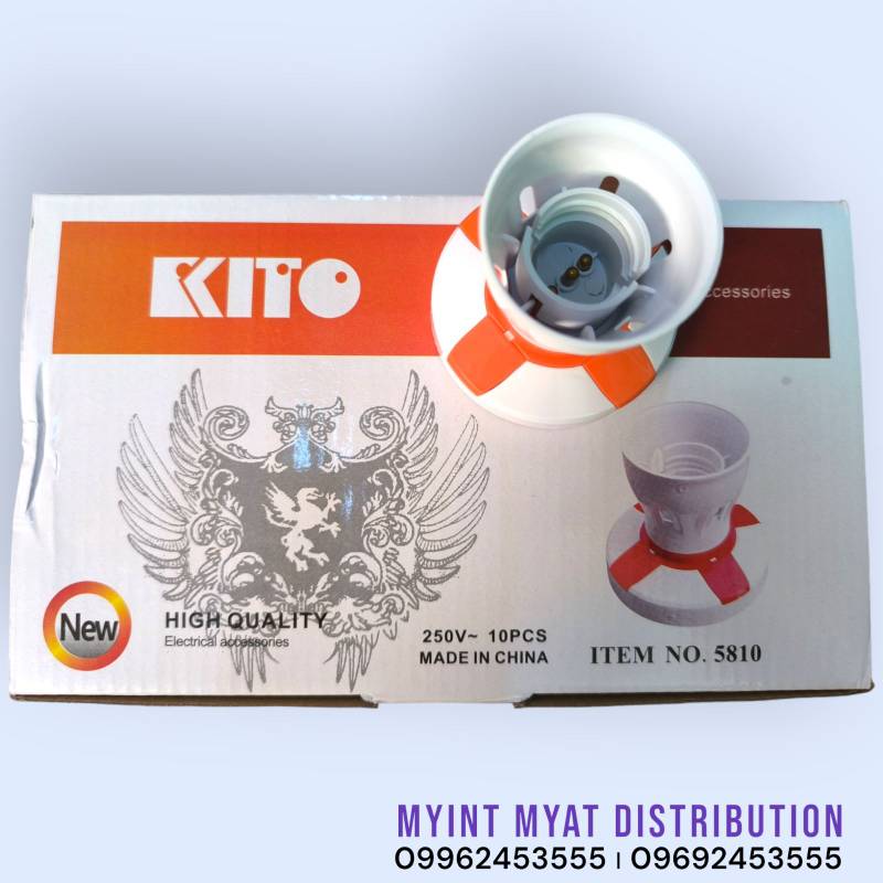 KITO Pin+အရစ် ကပ်ခေါင်း - ဒဲ့ ( 1x10 )