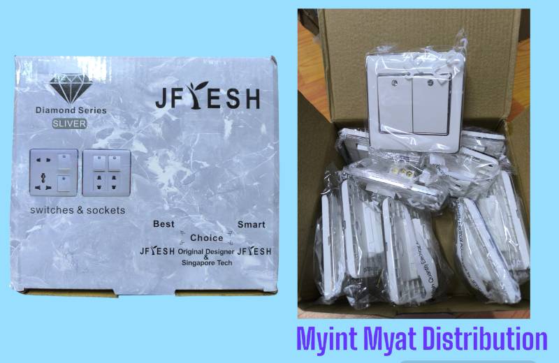 J Fresh - 2Gang Piano Switch - Diamond Series