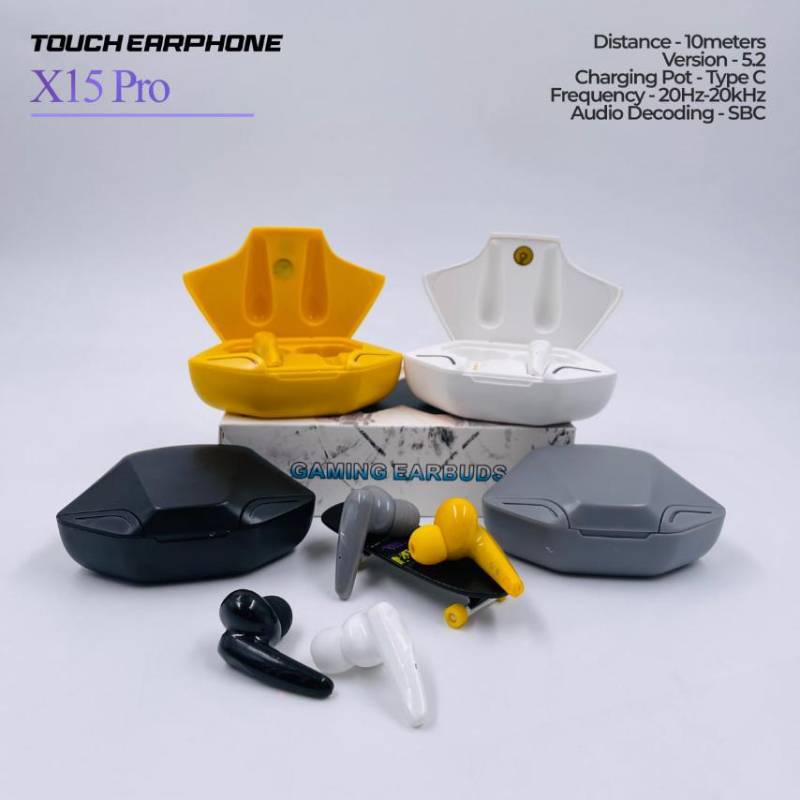 X15 Pro Gaming Wireless Ear Bud