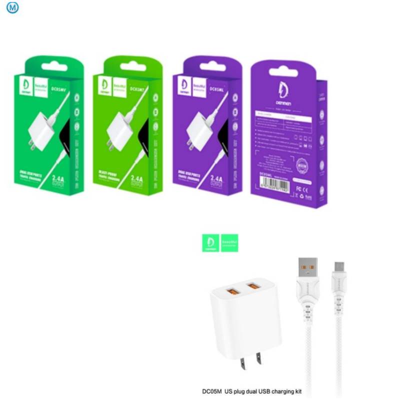DENMEN DC01MT Type C - Charger Set