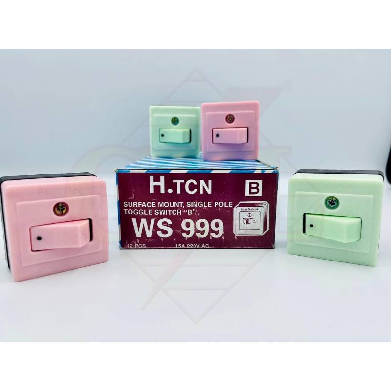 HTCN မီးခလုတ် WS-999 ( 1x12 )