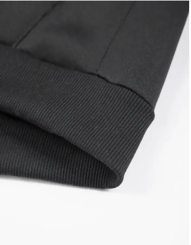 Men's Fleece Plain Zipper Track Suit 1