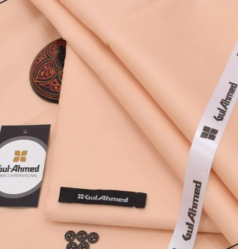 Men’s Unstitched Cotton Sotton Plain Suit-7