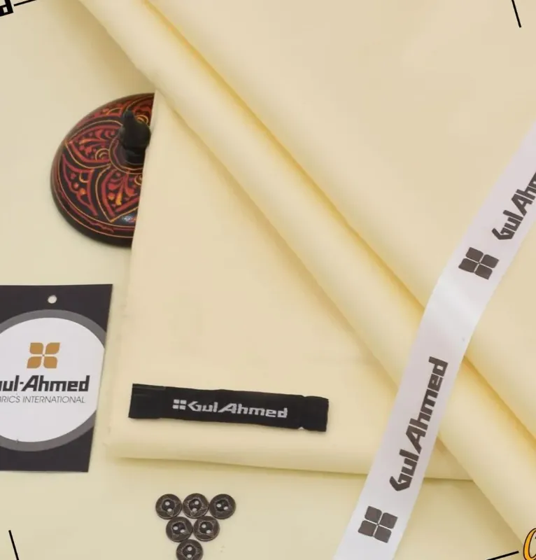 Men’s Unstitched Cotton Sotton Plain Suit-3