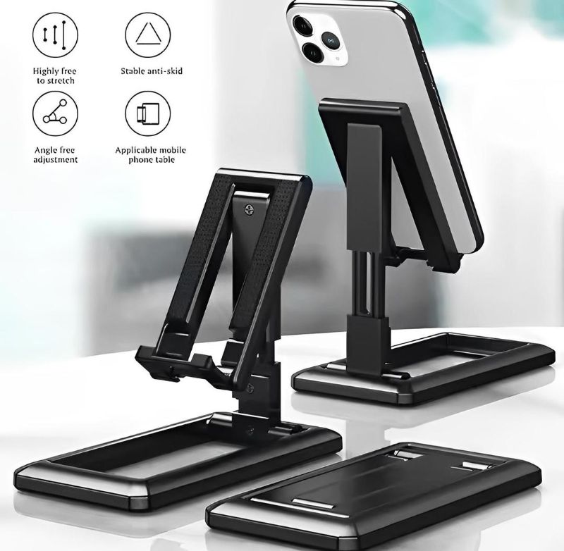 Premium Black ABS Plastic Tripod Stand