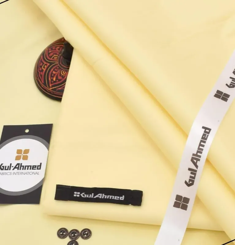 Men’s Unstitched Cotton Sotton Plain Suit-5