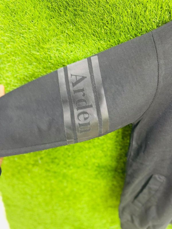 Men's Fleece Printed Bomber Jacket