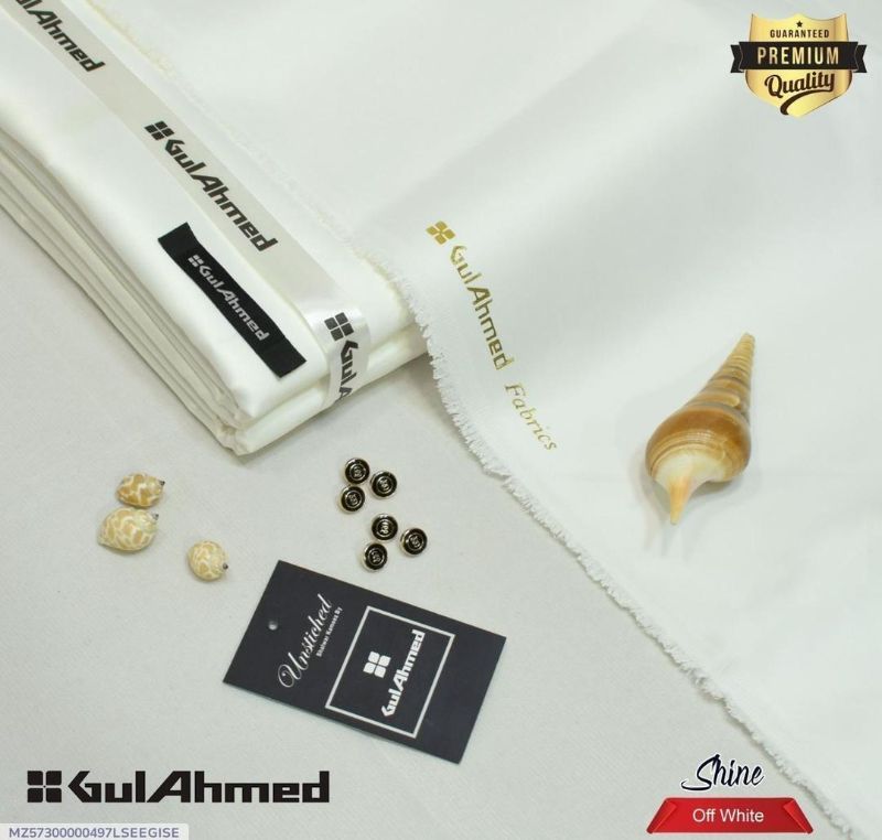 Men’s Unstitched Cotton Sotton Plain Suit