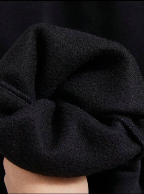 Men's Fleece Plain Zipper Track Suit