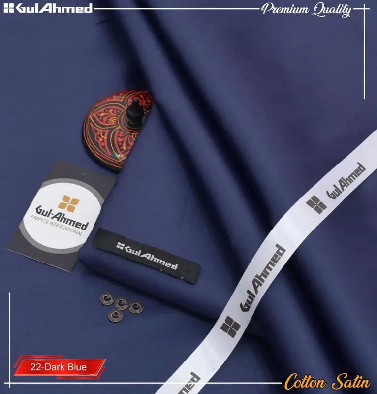 Men’s Unstitched Cotton Sotton Plain Suit-4