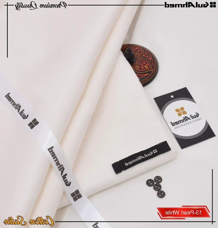 Men’s Unstitched Cotton Sotton Plain Suit-6