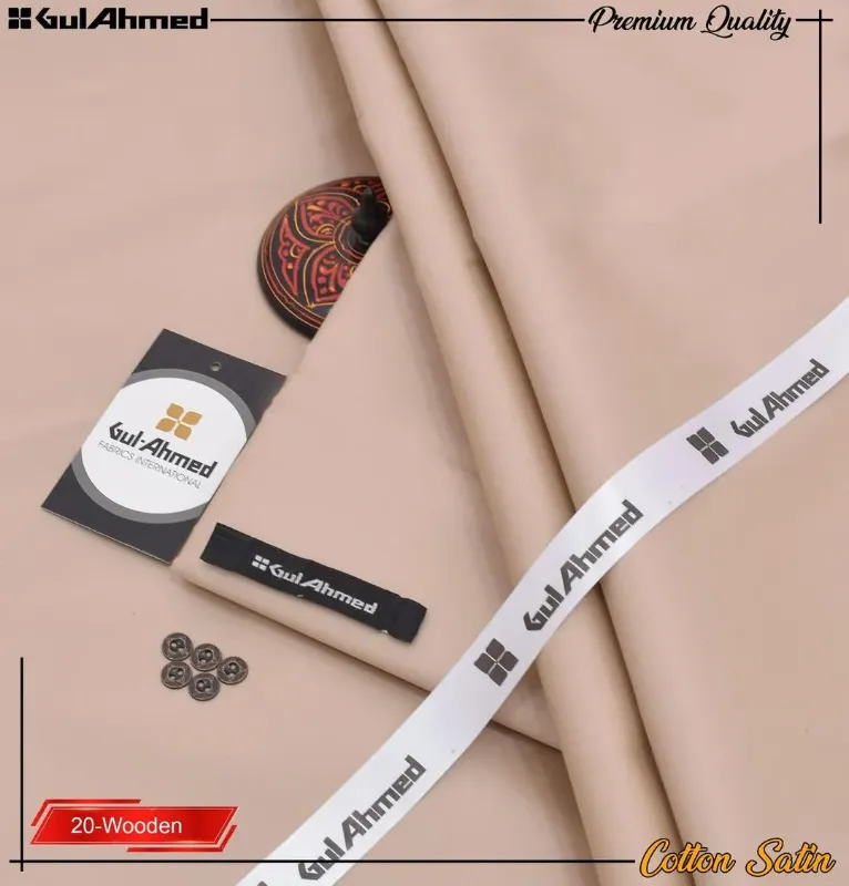 Men’s Unstitched Cotton Sotton Plain Suit-1