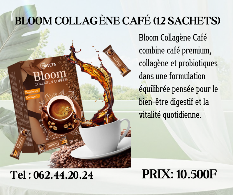 Bloom Collagène Café – Probiotiques