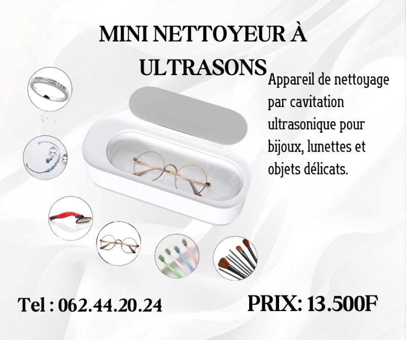 Mini Nettoyeur à Ultrasons
