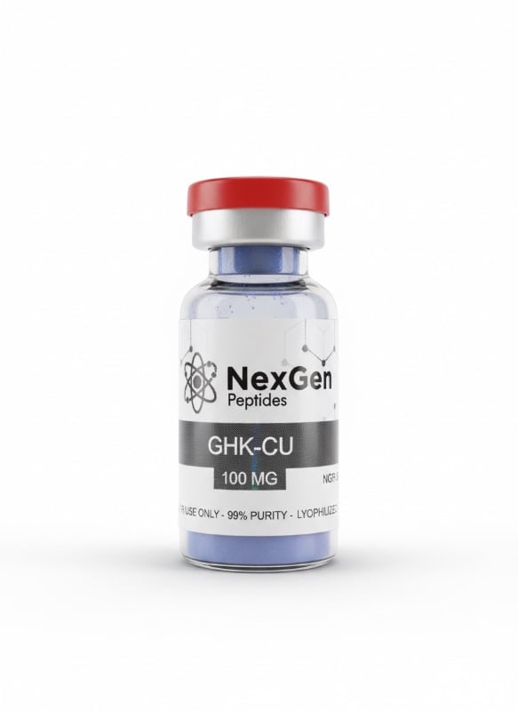 GHK-Cu – 100mg Lyophilised Research Peptide