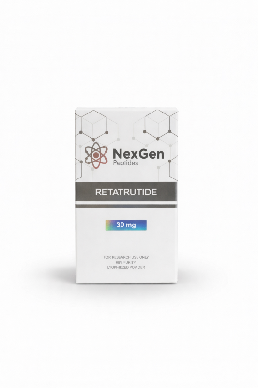 Retatrutide - Lyophilised Research Peptide