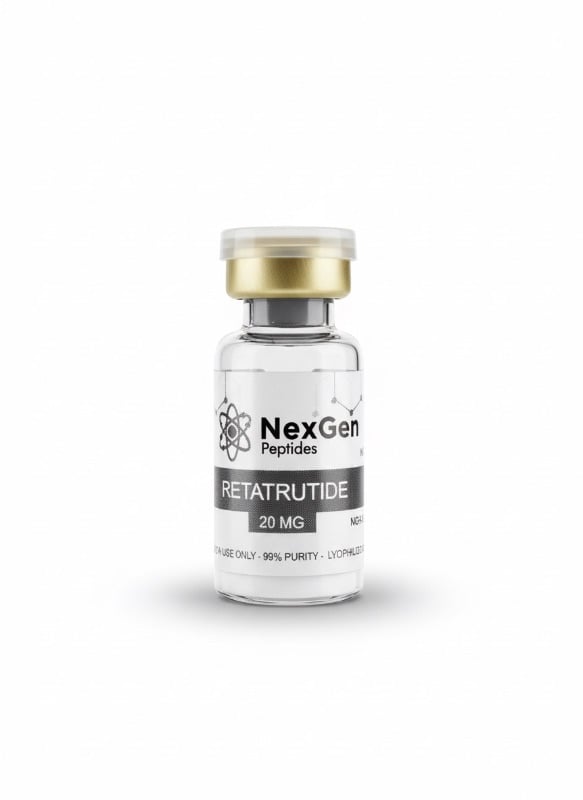 Retatrutide – 20 mg Lyophilised Research Peptide