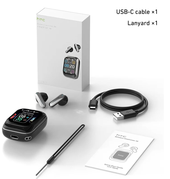 Multifunctional HTC earbuds