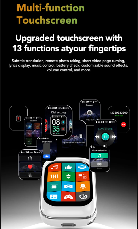 Multifunctional HTC earbuds