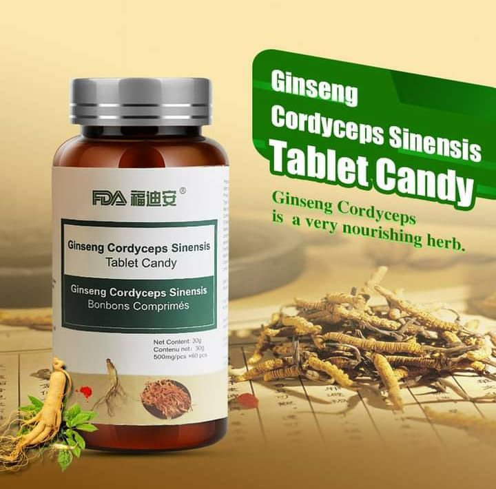 GINSENG CORDYCEP SINESIS CANDY